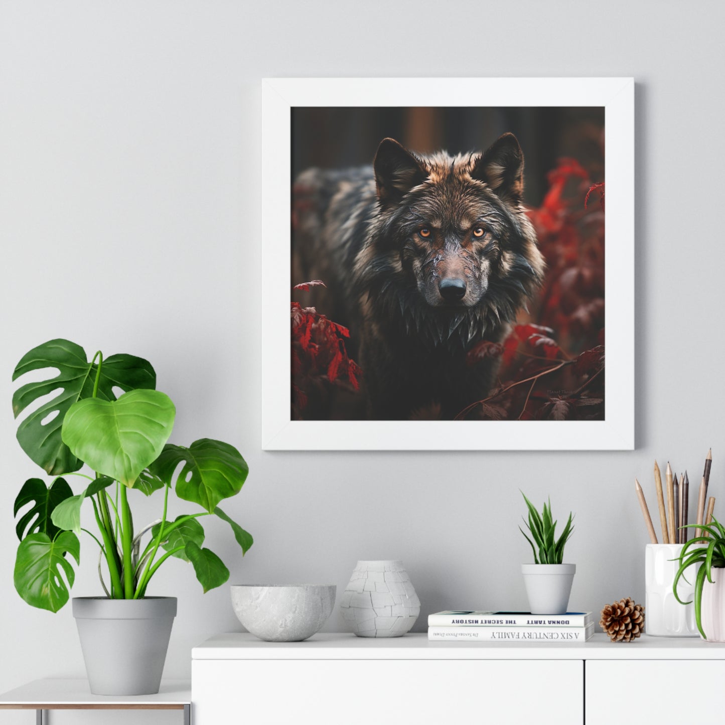 The Grey and Red Wolf of Theia